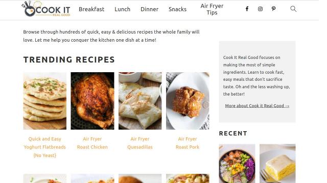Cook it real good website